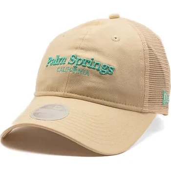 Kšiltovka Dámská Kšiltovka New Era - Branded City Mesh 9TWENTY - Cream / Teal velikost One Size (56-59 cm)