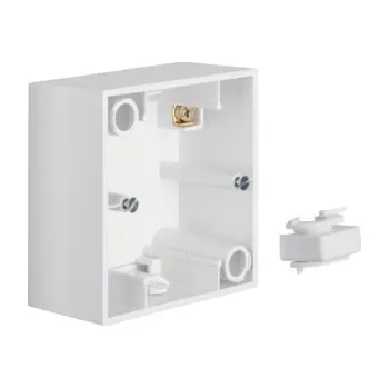 vypínač Krabice, 1-násobná Berker S.1/Q.3/R.3 bílá, lesk Rozměry: 1-násobný