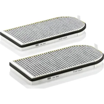 Kabinový filtr Filtr, vzduch v interiéru MANN-FILTER CUK 3642-2