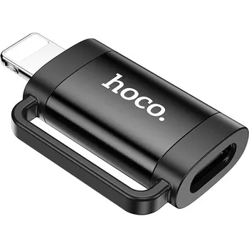 Datový kabel Hoco UA31B OTG adaptér pro Apple Lightning (M) / USB-C (F) / černý