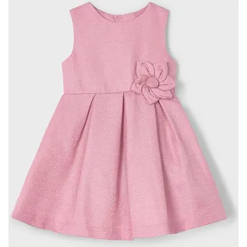 Dívčí šaty Dívčí společenské šaty růžové Mayoral 3919 Velikost: 3 roky (98 cm)