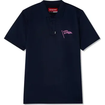 Pánské tričko Pánské tričko CCM Golf Polo Solid Navy XXL