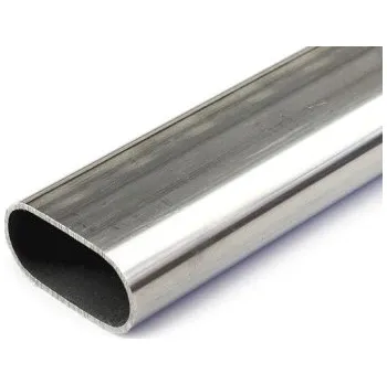 kabelová chránička Trubka plochooválná-1.4301: 30x15x1,5