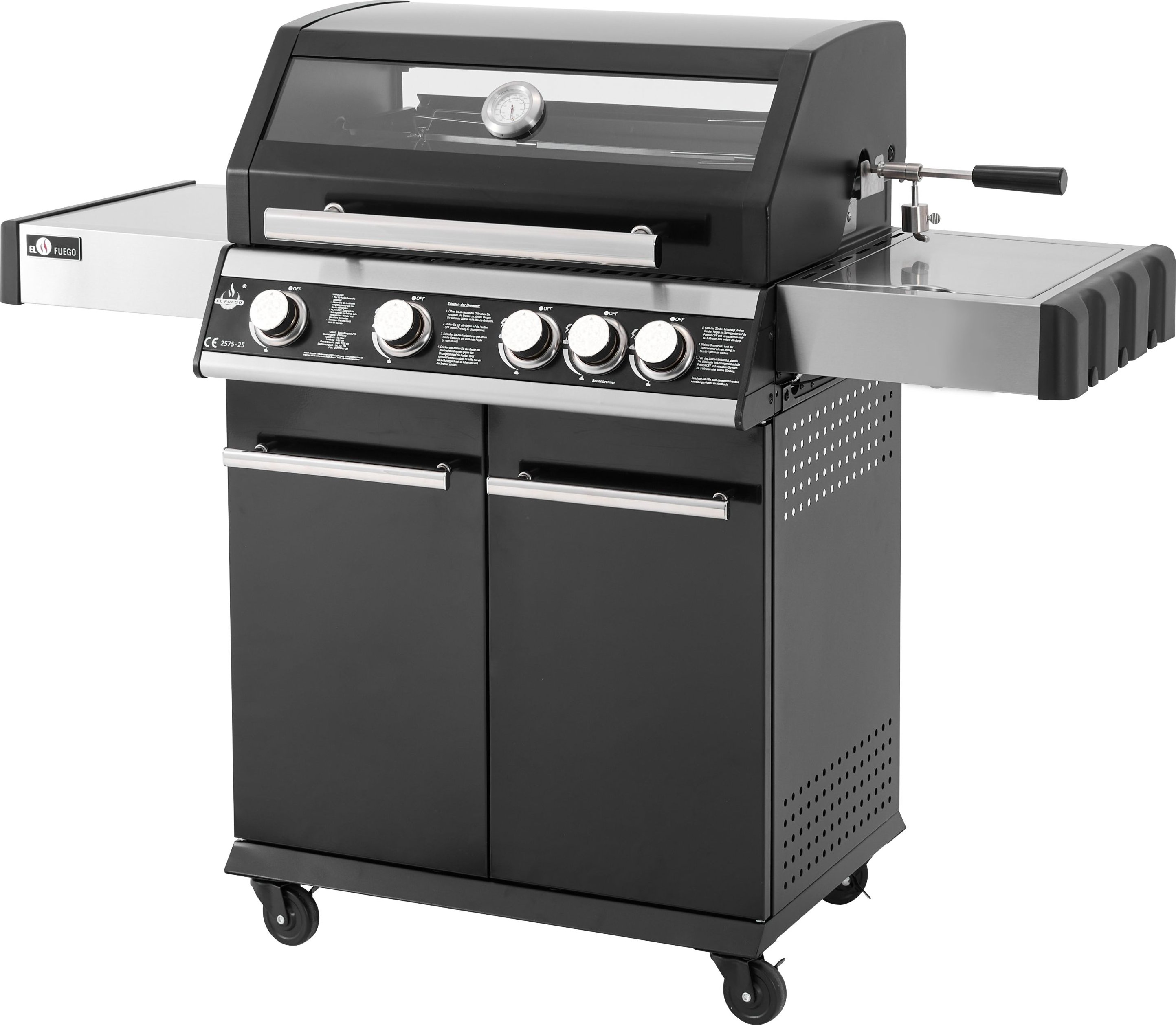 Plynový gril El Fuego Columbia