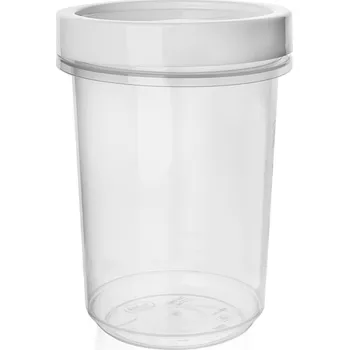 Dóza na potraviny Dóza WHITE 0,5 l (akční sada 2 ks)