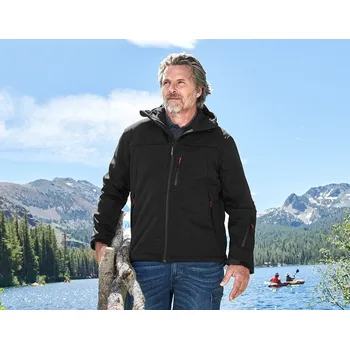 pracovní bunda Pracovní bunda softshellová pracovní oděvy Aspen velikost XS černá Strauss Pracovní oblečení