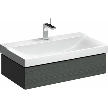 Koupelnový nábytek Geberit Xeno² skříňka pod umyvadlo, se zásuvkou 88x46,2x22 cm, lak strukturovaný, šedá scultura