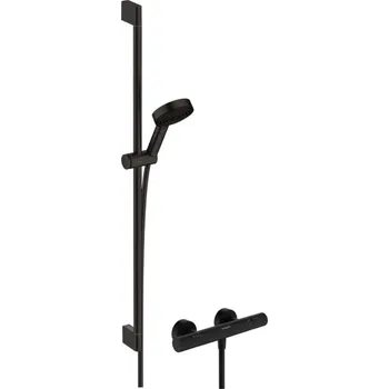 HANSGROHE - Pulsify Select S Sprchový set s termostatem, 3 proudy, matná černá 24261670