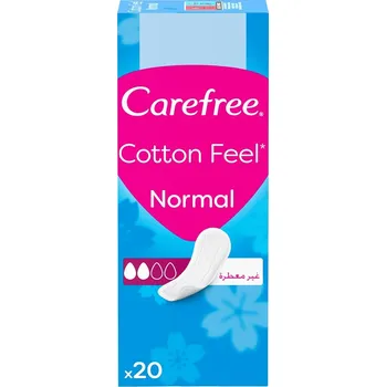 Menstruační vložka Bezstarostné hygienické vložky Cotton Feel Normal 20ks neparfémované
