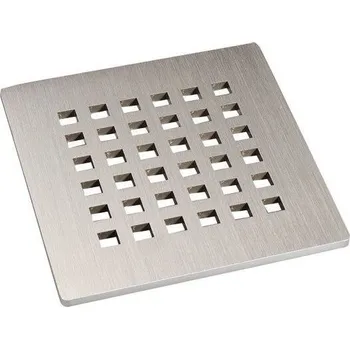 kanalizace HL Vtoková mřížka z nerezové oceli (V4A) "Quadra" 138x138mm