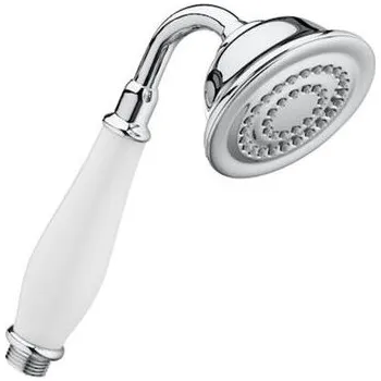 Sprchová hlavice Roca Carmen ruční sprcha, 1 druh proudu, chrom/bílá