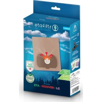 Sáček do vysavače Sáčky do vysavače ETA ETA 0414 (5 ks) hnědý