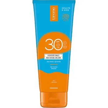 Opalování Lirene Hydratační emulze na opalování SPF30 200 ml