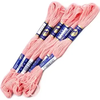 Vyšívací vzor Vyšívací bavlnka 3722 (Niťárna Mouline vyšívací bavlnka 3722)