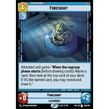 Sběratelská karetní hra Foresight 068/257 - Twilight of the Republic Typ karty: Standard