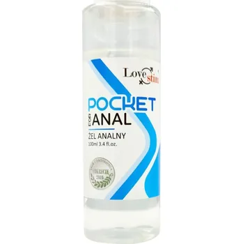 Lubrikační gel Love Stim Pocket For Anal 100ml anální gel