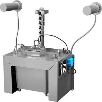 Dávkovač mýdla Sanela Automatický centrální nástěnný dávkovač mýdla, nerezová ramínka (2 ks), nádržka na mýdlo 6 l, 230 V AC SLZN 83E2