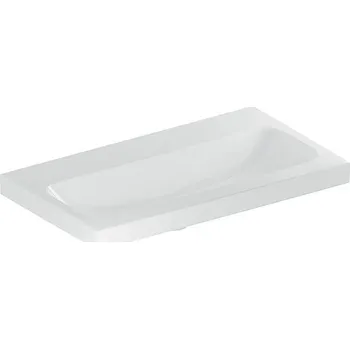 Umyvadlo Geberit iCon umyvadlo, 75x42 cm, bez otvoru pro baterii, bez přepadu, bílá