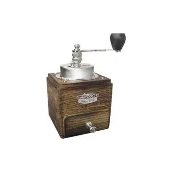 Mlýnek na kávu mlýnek Lodos 1945 lux pálený dub (ruční kávomlýnek, velikost 20 cm, vzorek kávy + doprava (POUZE ČR) ZDARMA)