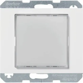 Elektrická zásuvka LED signální světlo RGB berker K.1/K.5 Barva: Bílá, Povrch: Lesk