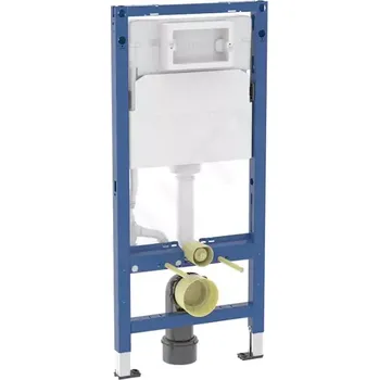 WC sada Geberit Duofix Montážní prvek pro závěsné WC, 112 cm, se splachovací nádržkou pod omítku Delta 12 cm, 458.129.00.2
