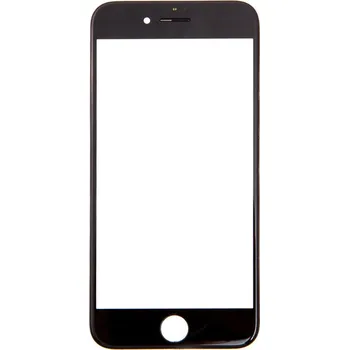 Náhradní přední sklo pro Apple iPhone 8 / SE 2020 / SE 2022 - černé - pro lepení za studena