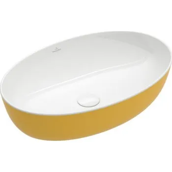 Umyvadlo Villeroy & Boch Artis umyvadlo na desku, 61x41 cm, bez přepadu, Indian Summer