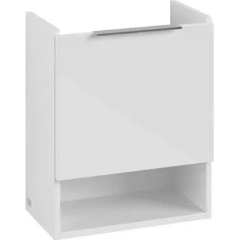 Koupelnový nábytek Villeroy & Boch Architectura skříňka pod umyvadlo 43x52x25,5 cm, 1x dvířka, přihrádka, panty vpravo, White Matt