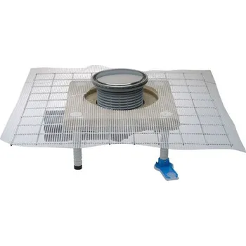 HL Podlahová vpust DN50/75 s kloubem, s límcem z polymerbetonu na stěrkové izolace