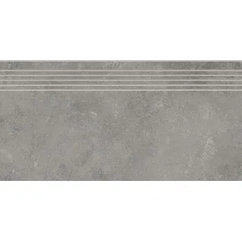 Obklad Dale Elephant - schodovka rektifikovaná 29,8x59,8 tmavě šedá DCPSR880