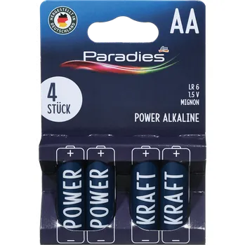 Článková baterie Paradies alkalické baterie AA, LR 6, 15 V