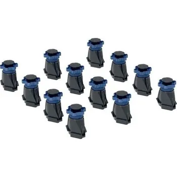 Sprchová vanička Geberit souprava nožiček pro sprchovou vaničku od 160 cm, vysoké, 12 ks