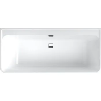 Villeroy & Boch Collaro obdélníková vana ke stěně 180x80 cm, bílá alpin/Chrome