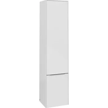 Koupelnový nábytek Villeroy & Boch Subway 3.0 vysoká skříňka 40x36,2x171 cm, panty vpravo, 2x dvířka, Brilliant White