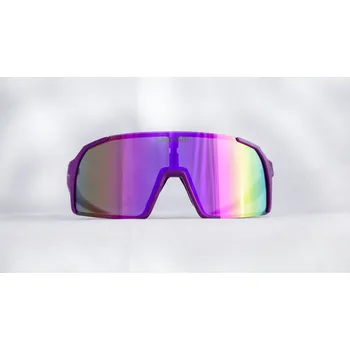 cyklistické brýle be-AM Sluneční sportovní brýle LIFE JUNIOR - matná fialová