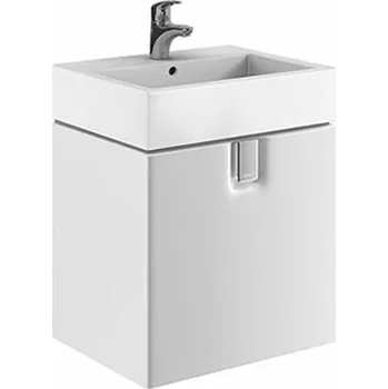 Koupelnový nábytek Kolo Twins skříňka s 1 zásuvkou 60x57x46 cm, bílá lesk