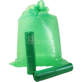 Pytle na odpadky Pytle na odpad 120l, 25ks, 40my, 70x110cm, zelené
