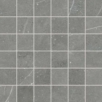 Obklad Fly Smoke - dlaždice mozaika 5x5 tmavě šedá DDM05884