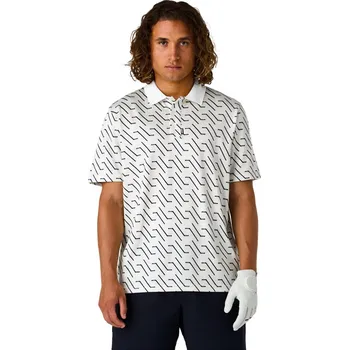 Pánské tričko Pánské tričko CCM Polo Print Blanc M