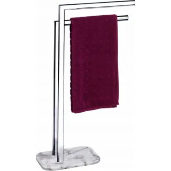 Držák na ručník Wenko Koupelnový věšák na ručníky ONYX - 2 ramena, chromovaný, WENKO