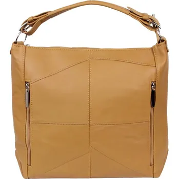 Kabelka Sikora Dámská kožená kabelka MAR světlý koňak