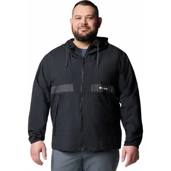 Pánská bunda Columbia Spire Valley Hooded Windbreaker M 2117053010 - black shark 3X