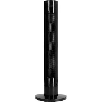 Domácí ventilátor Sloupový ventilátor HOORN 45W/230V 81 cm černá