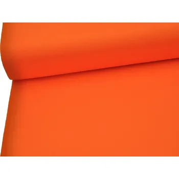 Mirtex Látka kepr NORD 245/31 Oranžová šíře 150cm Zbytková metráž