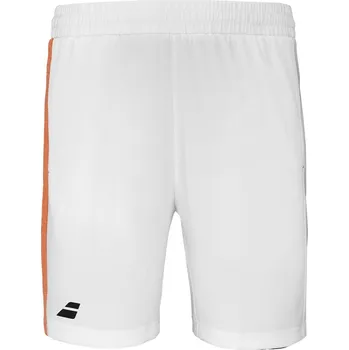 Pánské kraťasy Pánské šortky Babolat Play Short Men White/Orange S