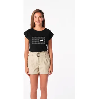 Dámské tričko CityZen - KAFKA Dámské tričko ALTA černé Origami 40