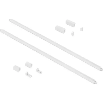 Podélný reling SIMPLEX 450 bílý