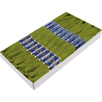 Vyšívací vzor Vyšívací bavlnka 6162 (Niťárna Mouline vyšívací bavlnka 6162)