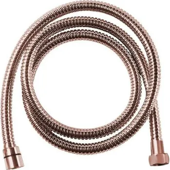Sprchová hadice Sapho POWERFLEX kovová sprchová hadice, 150cm, růžové zlato