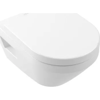 Klozet Villeroy & Boch Architectura závěsné WC, 37x53 cm, bez vnitřního okraje, TwistFlush, bílá Alpin
